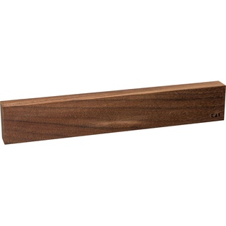 KAI Magnetleiste aus Walnuss für Messeraufbewahrung - hochwertiges Holz für die Küche - Abmessungen 39 x 6,5 x 3 cm - Leiste für Küche Magnet Brett Holz