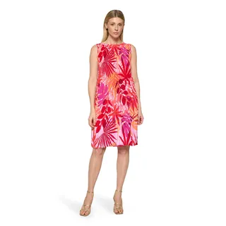 Betty Barclay Plisseekleid Midi Rot 44