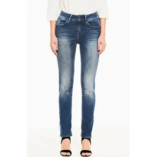 Slim-fit-Jeans »Caro slim curved«, Gr. 29 - Länge 32, vintage used, , 91915253-29 Länge 32