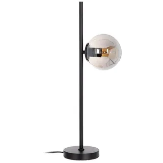 Tischlampe 22 x 15 x 60 cm Kristall Schwarz Metall - Schwarz