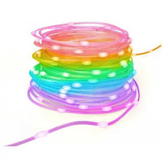 Hama LED-Lichterkette 10 m Weiß