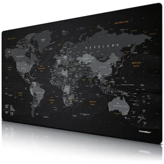 Titanwolf Gaming Mauspad XXXL Schwarz