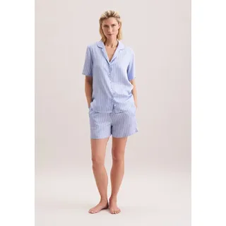 seidensticker Pyjama blau M (38)