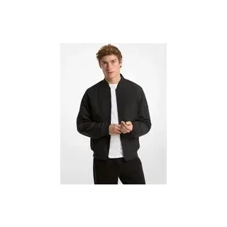 MK Gewebte Bomberjacke - Schwarz - Michael Kors - M