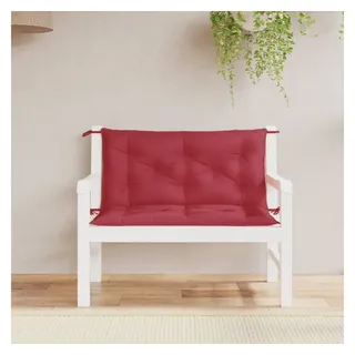 vidaXL Auflage für Hollywoodschaukel 100 x 50 x 7 cm weinrot