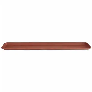 Siena Garden Untersetzer rechteckig zu Balkonkasten 80cm, terra 78cm