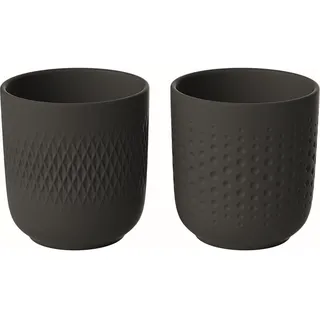 Villeroy & Boch Kaffeetasse 0,29 l Schwarz 2 St.