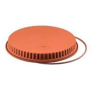 SILIKOMART Form Für Crostata 26cm Klassisch Terrakotta Silikon 30.426.00.0060