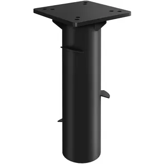 Outsunny Sonnenschirmständer aus Beton, Ampelschirmständer Schirmständer Quadrarisch Schirmhalter, Ständer für Ampelschirm 113/92 mm, Schirmgewicht für Balkon, Terasse, Garten, Dunckelgrau