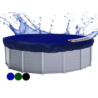 Quick Star Poolabdeckung blau 420 cm