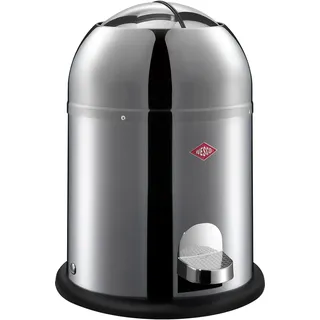 Wesco Mülleimer Abfalleimer Mini Master 6 Liter Eimer Badeimer Edelstahl Retro