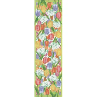 Ekelund - Tischläufer Vårtulpaner 35x120 cm 100% Baumwolle