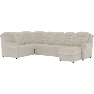 Home Affaire Wohnlandschaft Polyester U-Form 3-Sitzer Beige