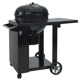 Kingstone Kugelgrill Sunset mit Grillwagen  (Durchmesser Grillfläche: 55 cm, Schwarz)