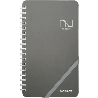 nu board Memo-Größe (10,2 x 17,8 cm) USA Edition NASHN4US08 Whiteboard-Notizbuch – trocken abwischbares Notizbuch – trocken abwischbarer Notizblock – trocken abwischbares Board Mini-Größe –