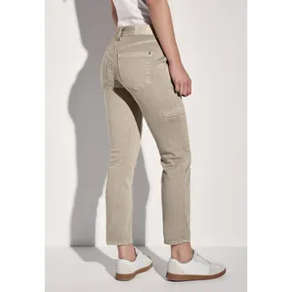 STREET ONE STREET ONE, Damen, Gr. 27, Länge 28, beige washed, 27W x 28L - 27W / 28L