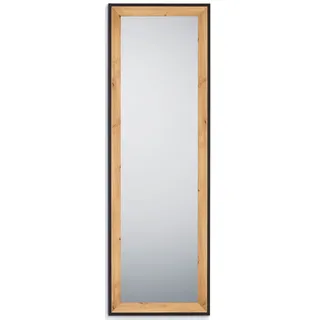Dekospiegel MIRRORS AND MORE "BRANDA" Spiegel Gr. B/H/T: 50 cm x 150 cm x 2,7 cm, dekorative Rahmenoptik, braun (artisan eiche) Dekospiegel Wandspiegel