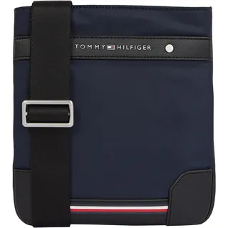 Tommy Hilfiger Herren Umhängetasche Crossover Klein, Mehrfarbig (Space Blue), Einheitsgröße - Einheitsgröße