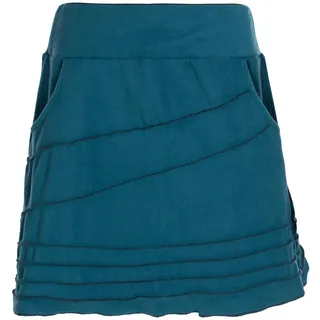 Vishes - Alternative Bekleidung - Thermorock Warmer Damen Winterrock kurz Minirock aus ECO-Fleece türkis 44 - 44