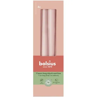 Bolsius Spitzkerzen 24,5 cm rosa 4 St.