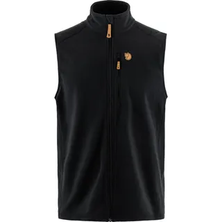 Fjällräven Övik Lite Fleece Weste Schwarz XXL