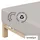 Baumwolle 90 x 190 - 100 x 220 cm grey light