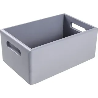 Creative Deco Holzkiste 30 x 20 x 13 cm 1-tlg. grau