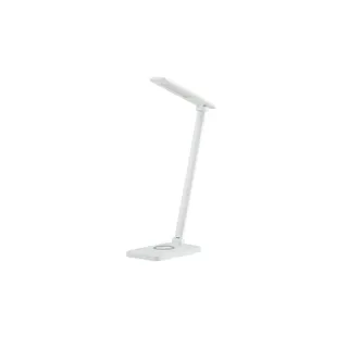 Paul Neuhaus LED-Schreibtischleuchte, Weiß mit Ladefunktion , weiß , Maße (cm): B: 12 H: 61,5