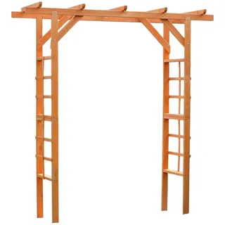 Promadino Rosenbogen Anke 200 x 60 cm Braun