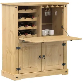 vidaXL Weinschrank Corona 97 x 45 x 114 cm Braun