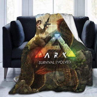 ARK Survival Evolved 60"x50" warme Decke, superweiche MicroVelvet-Decke, Plüsch-Fuzzy-Decke, Mikrofaser