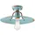 Country 1 E27 retro Keramik blau