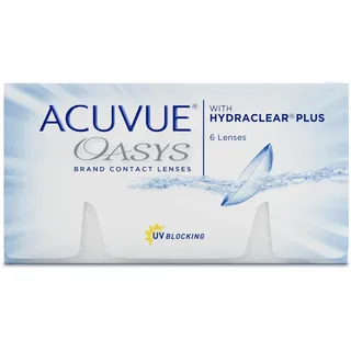 Acuvue Oasys 6 St. / 8.80 BC / 14.00 DIA / -3.75 DPT