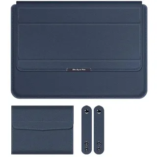 MQVQAUBST Laptop-Hülle, geeignet for Samsung Galaxy Book 6 Pro Ultra 2026, Folio-Halter, Ständer, Handgelenkauflage, Maus-Beutel, Kabel-Gürtel-Hülle - For 14inch