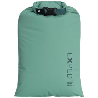 Exped 1 Liter Drybag Versa Crush - STK - sage