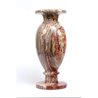 Zunftbedarf.de Vase Onyx Marmor Blumenvase 25cm