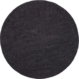 myfelt Hugo Filzteppich — Ø 50 cm, ideal für Schlaf-, Wohn-, Kinderzimmer, Flur & Bad