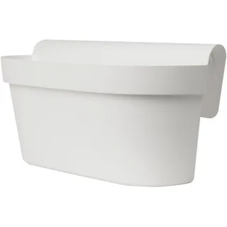 Euro3Plast Hängetopf 50 x 21 x 23 cm Weiß