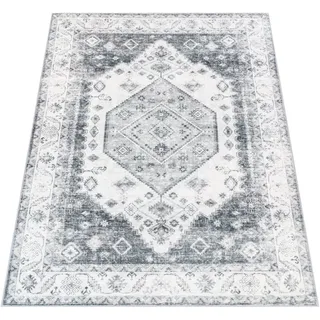 Paco Home Cambridge 463 Kurzflorteppich 200 x 280 cm Grau