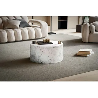 FineBuy Couchtisch FineBuy Sofatisch MONOBLOC 60x60x30 cm Wohnzimmertisch