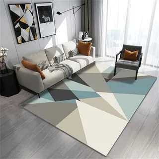 RUGMRZ Mädchenzimmer Dekoration 80X120Cm Outdoor Teppich Orientalisch 19 Teppiche FüRs Kinderzimmer XXL Geometrisches Minimalistisches Kristall Samt Sofa Komplett Mit Mehreren Farben Bezogen