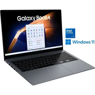 Samsung Galaxy Book4 15,6" Intel Core 5 120U 16 GB RAM 512 GB SSD Moonstone Gray