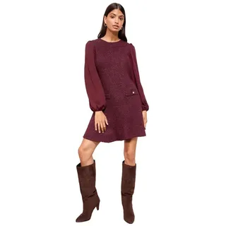 Friends Like These Vokuhila-Kleid Friends Like These Bouclé-Minikleid (1-tlg) rot 48 (GB: 20)