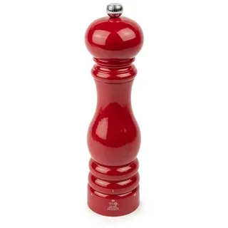 Peugeot Paris uSelect Salzmühle, Salz Mühle, Gewürzmühle, Holz lackiert, Passion Red / Rot, 22 cm, 41243