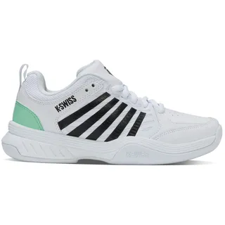 K-Swiss Court Express 2 Carpet Schwarz/Weiß/Mint 37 1/2