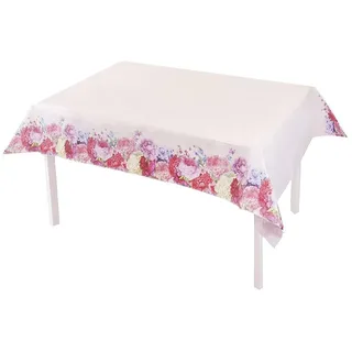 Talking Tables Truly Scrumptious Papiertischdecke, Blumenmuster, ideal für Hochzeit, Babyparty, Nachmittagstee, Geburtstagsparty, schönes Design, 120 x 180 cm