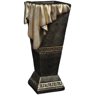Schatzkiste1 Dekovase Blumenvase Barock Vase Antik Stil (1 Vase), dekorative Vase Handgefertigt