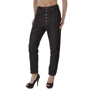 Diesel Boyfriend-Jeans Diesel Irys 084VN Damen Jeans Hose Boyfriend schwarz
