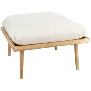 UMAGE - Lounge Around Shuffle Pouf, Eiche natur / white sands