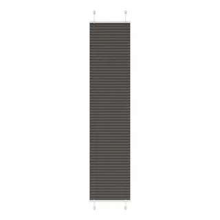vidaXL Plissee 40 x 200 cm schwarz
